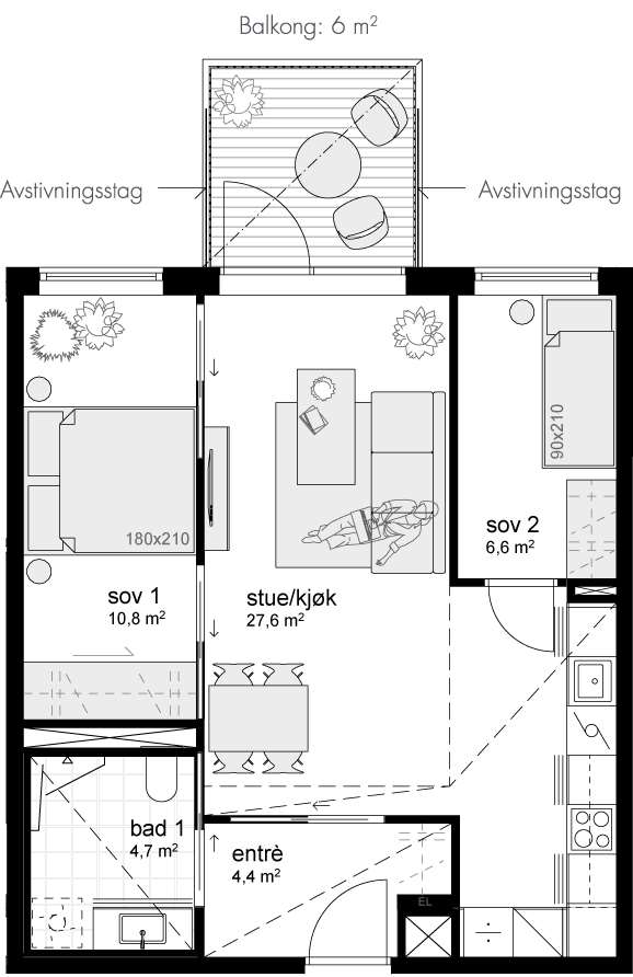 Plantegning 1